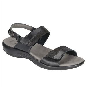 SAS Women's Shoes Nudu Sandal Midnight Black Many size New In Box.